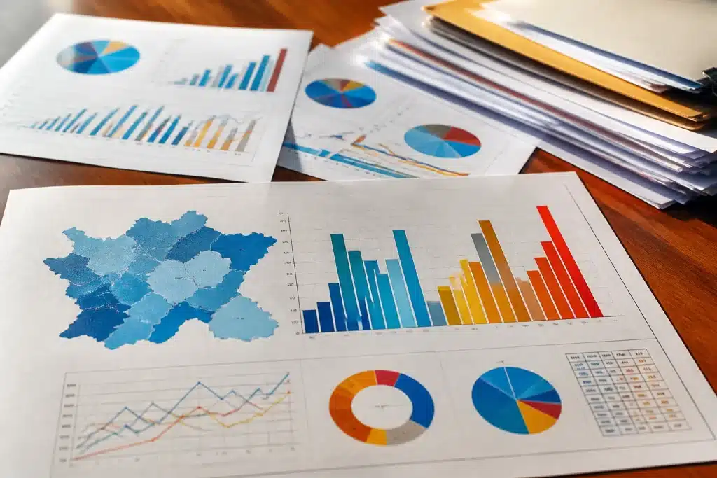 Documents budgetaires avec graphiques montrant disparites pensions regionales
