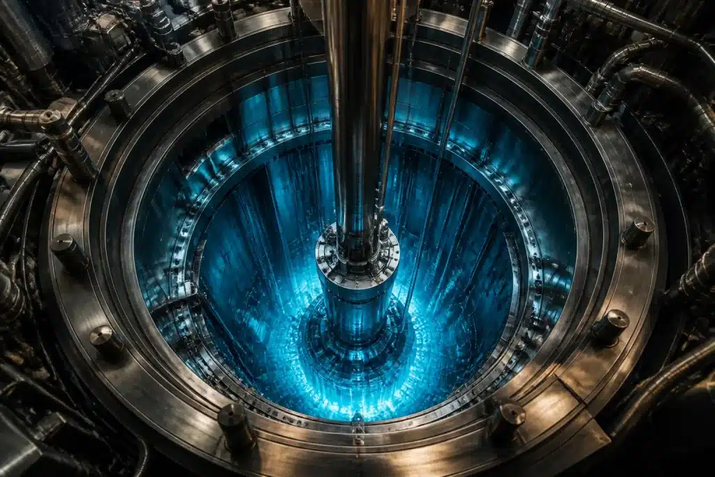 Reacteur nucleaire moderne avec combustible MOX refroidi plomb